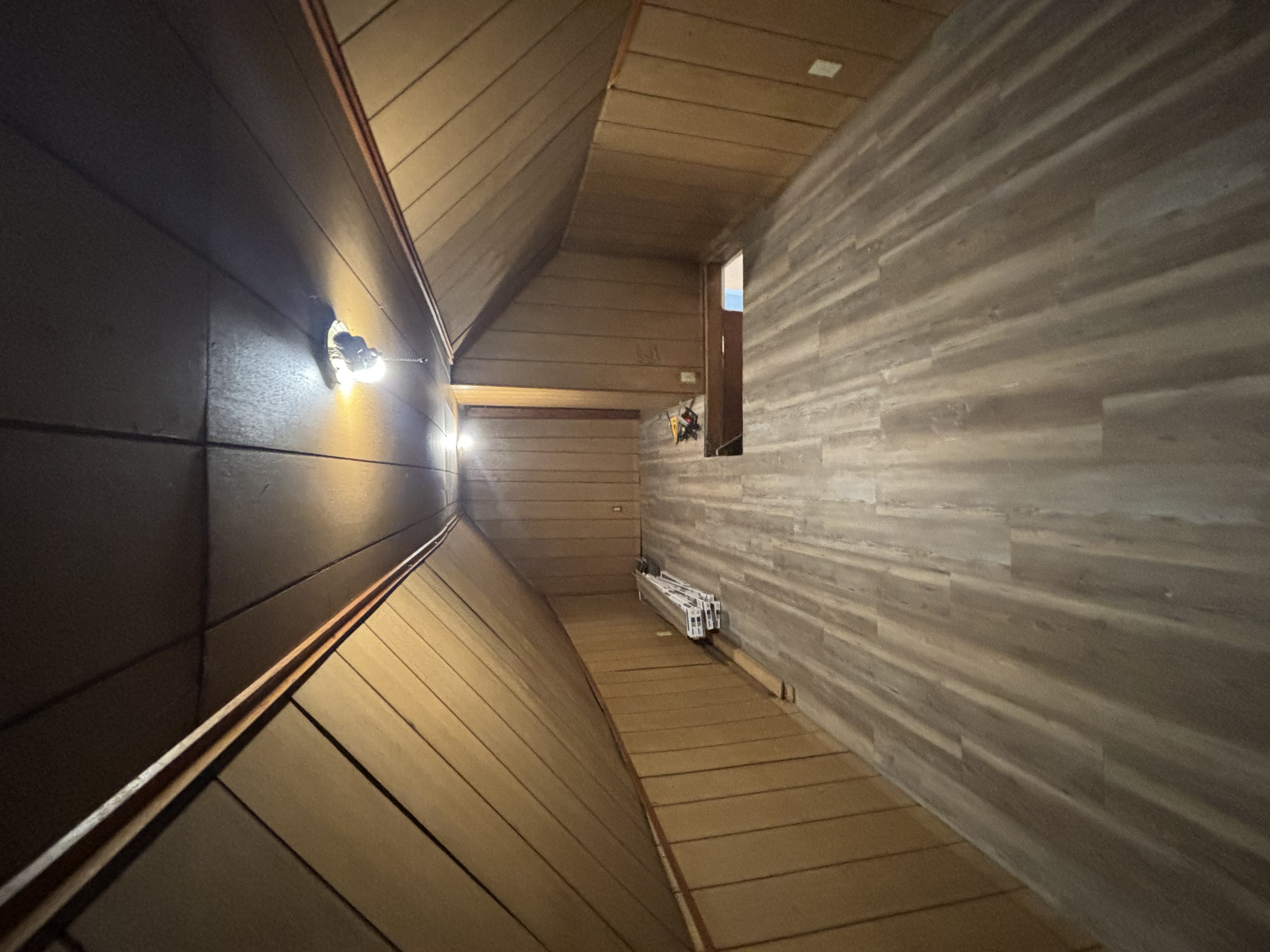 Fessler Residence attic flooring